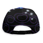 Dark Scorpio Zodiac Sign Print Snapback Cap