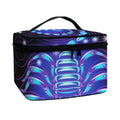 Dark Scorpio Zodiac Sign Print Travel Makeup Bag