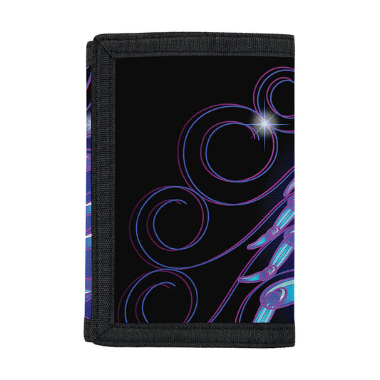 Dark Scorpio Zodiac Sign Print Trifold Wallet