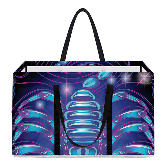 Dark Scorpio Zodiac Sign Print Utility Tote Bag