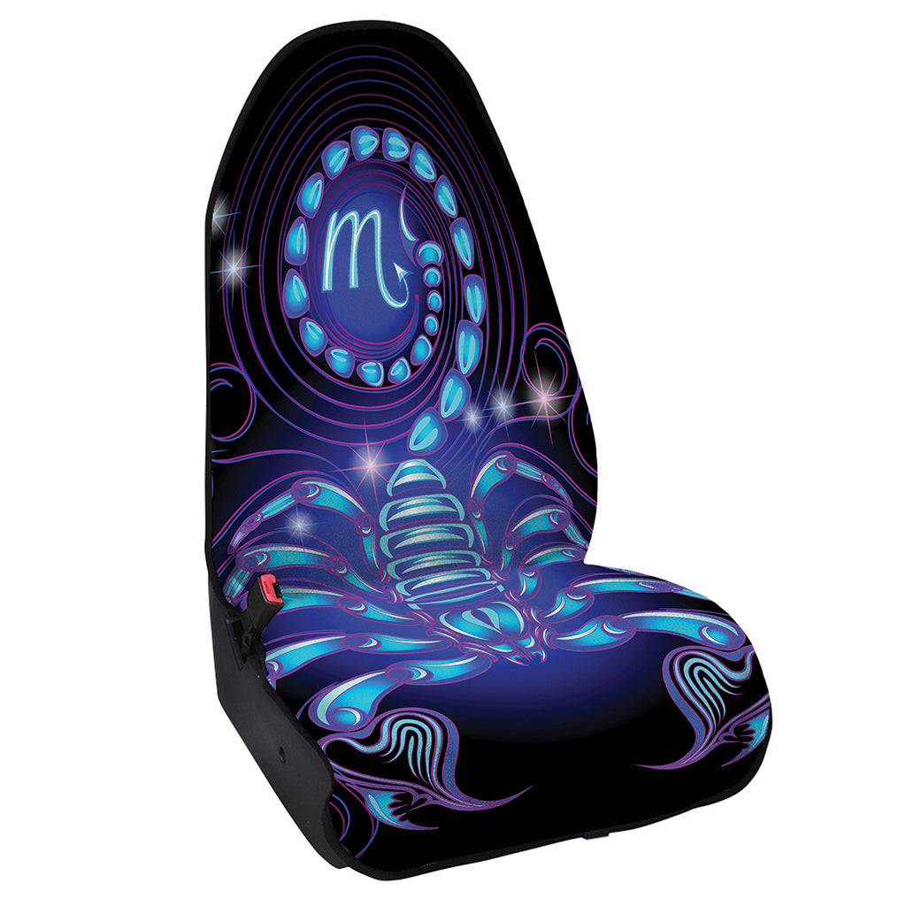 Dark Scorpio Zodiac Sign Print Waterproof Car Seat Cover