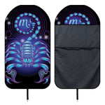 Dark Scorpio Zodiac Sign Print Waterproof Car Seat Cover