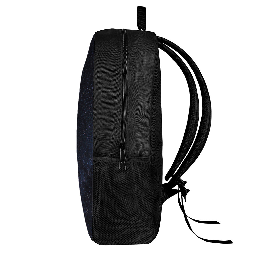 Dark Space Print 17 Inch Backpack