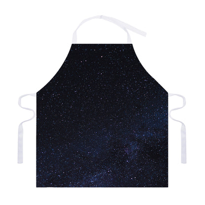 Dark Space Print Adjustable Apron