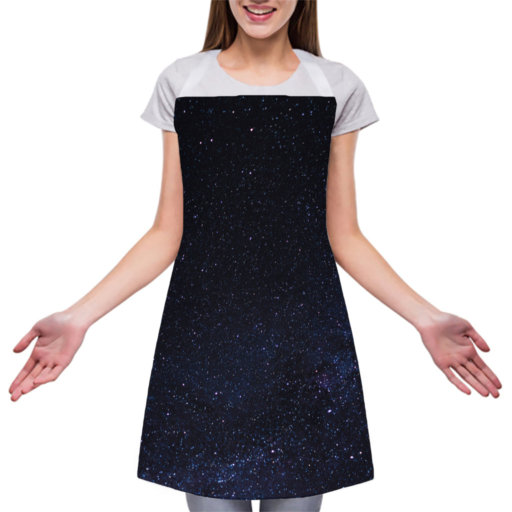 Dark Space Print Adjustable Apron