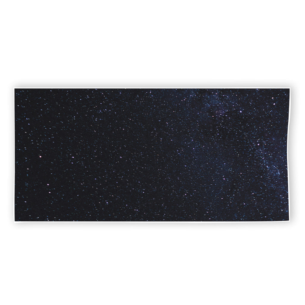 Dark Space Print Beach Towel