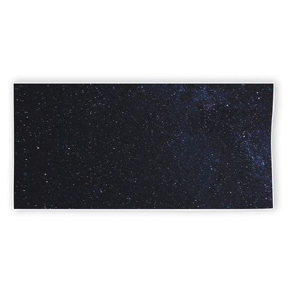Dark Space Print Beach Towel