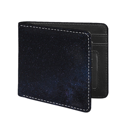 Dark Space Print Bifold Wallet