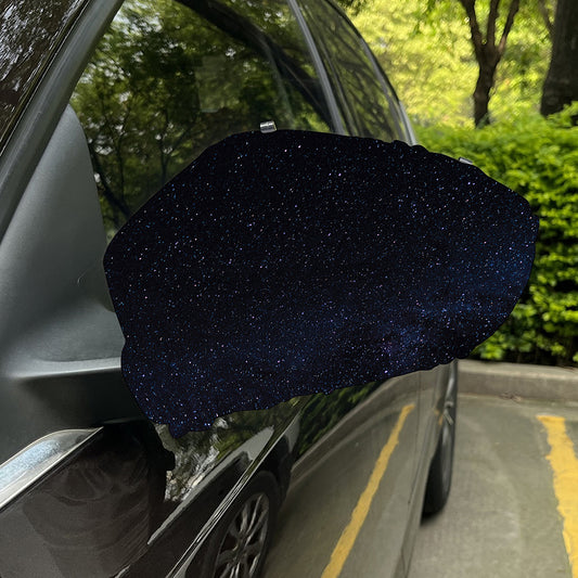 Dark Space Print Car Side Mirror Covers