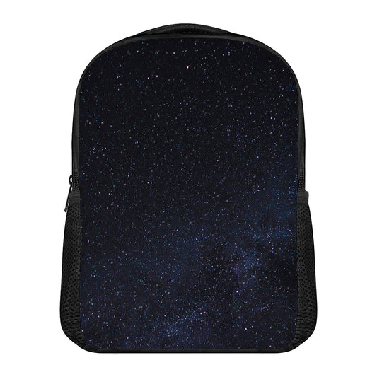 Dark Space Print Casual Backpack