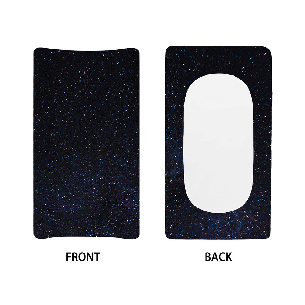 Dark Space Print Changing Pad Cover