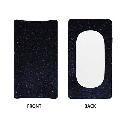 Dark Space Print Changing Pad Cover