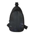Dark Space Print Sling Bag