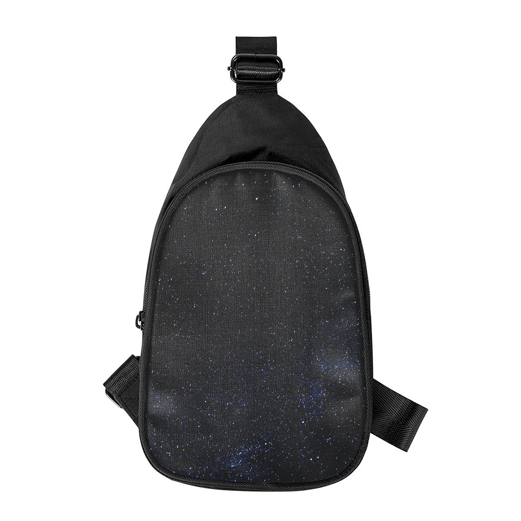 Dark Space Print Chest Bag
