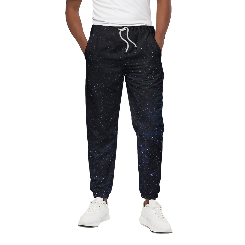 Dark Space Print Cotton Pants