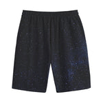 Dark Space Print Cotton Shorts