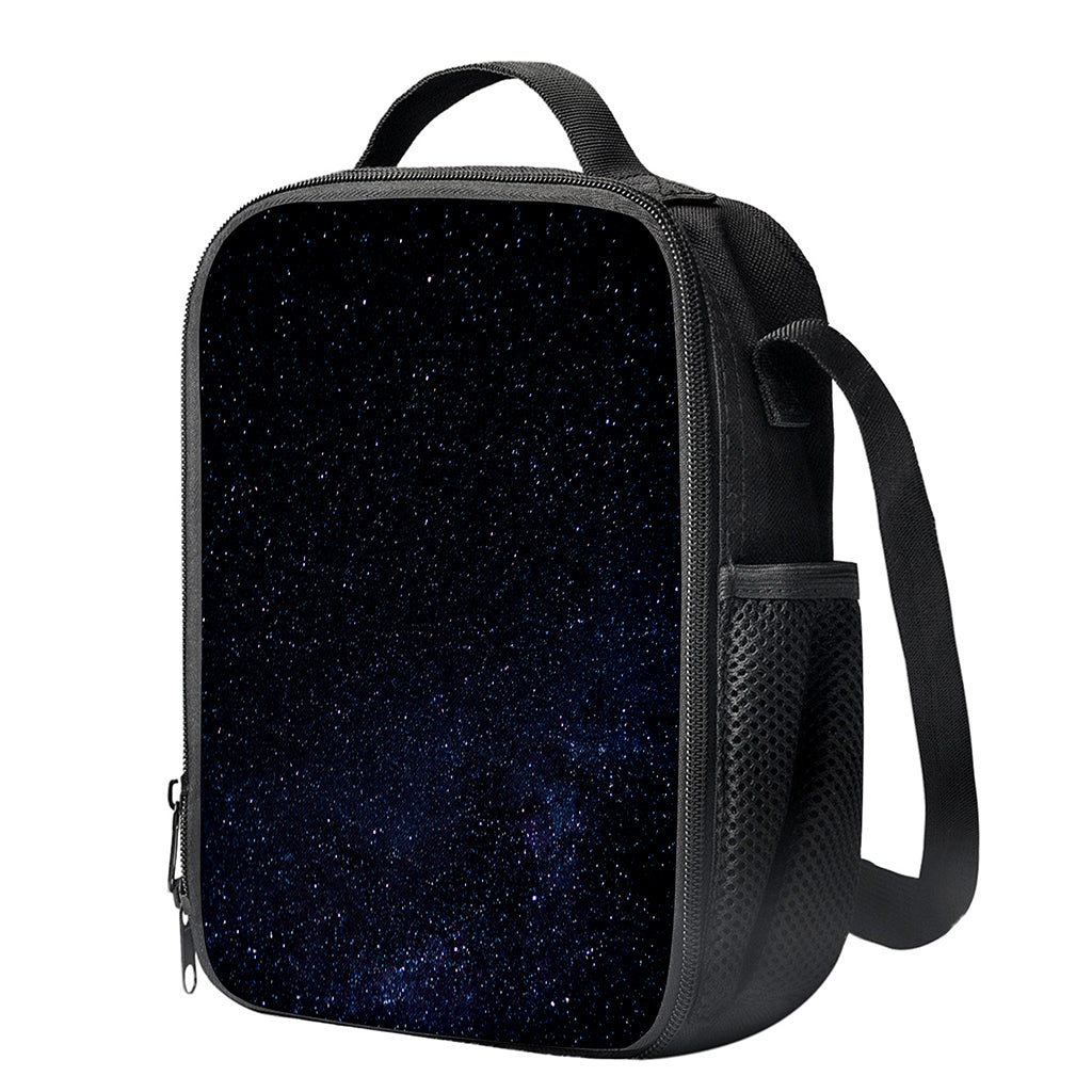 Dark Space Print Crossbody Lunch Bag