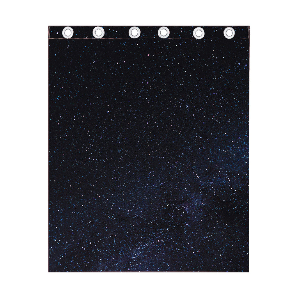 Dark Space Print Curtain
