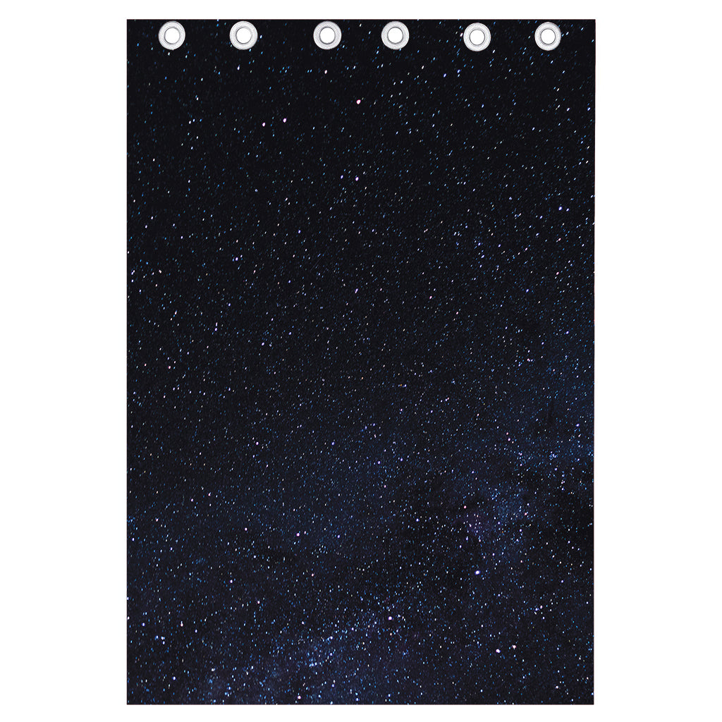Dark Space Print Curtain