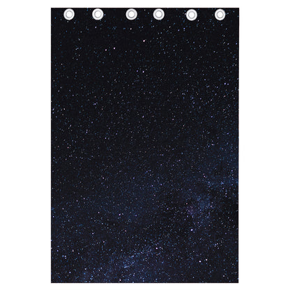 Dark Space Print Curtain