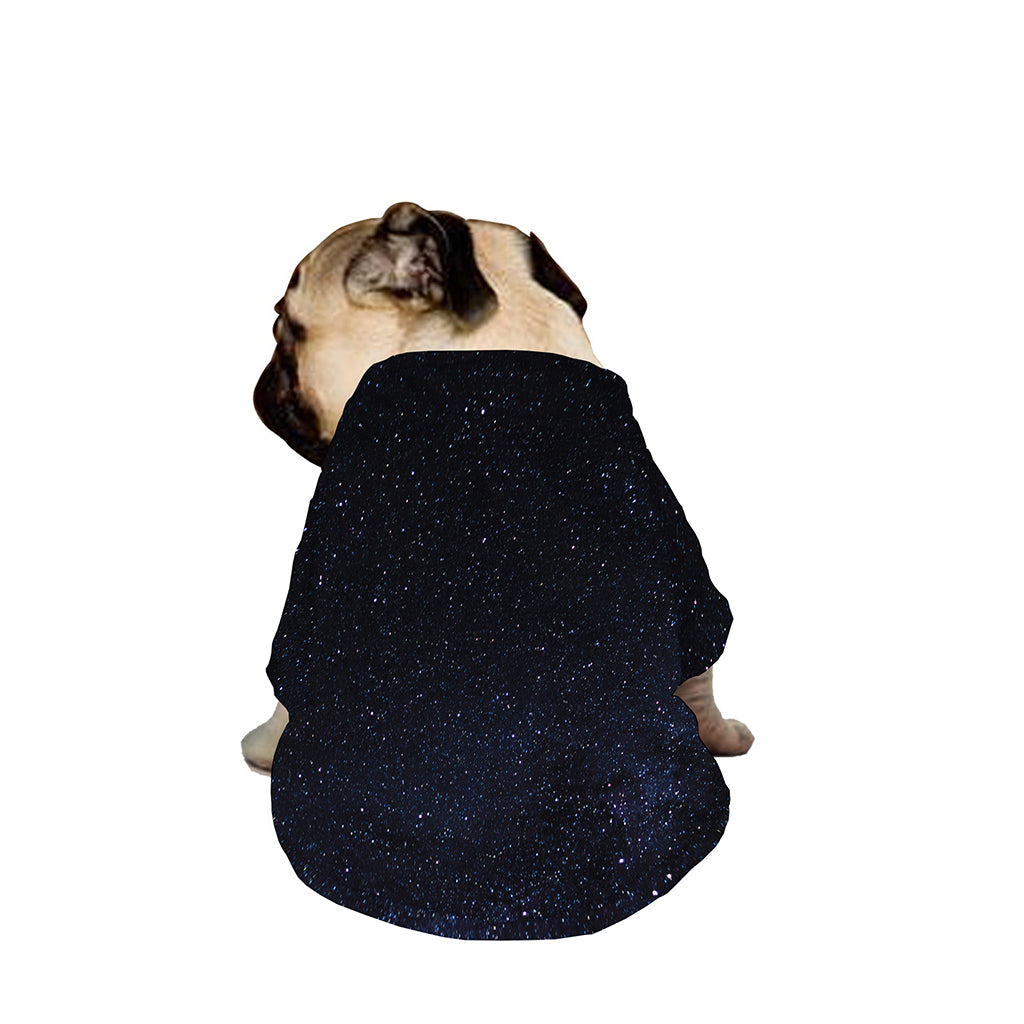 Dark Space Print Dog Zip Up Jacket