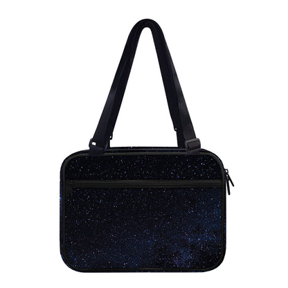 Dark Space Print Double Strap Bible Bag