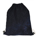 Dark Space Print Drawstring Bag
