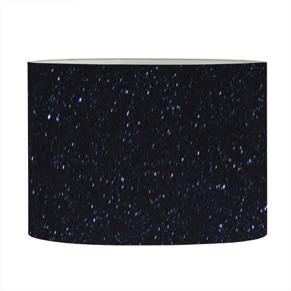 Dark Space Print Drum Lamp Shade