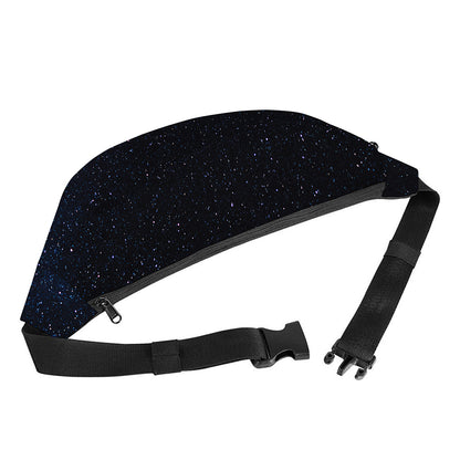 Dark Space Print Fanny Pack