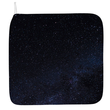 Dark Space Print Hand Towel