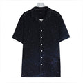 Dark Space Print Hawaiian Shirt