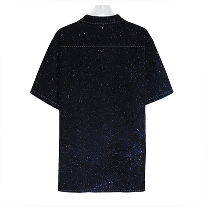 Dark Space Print Hawaiian Shirt