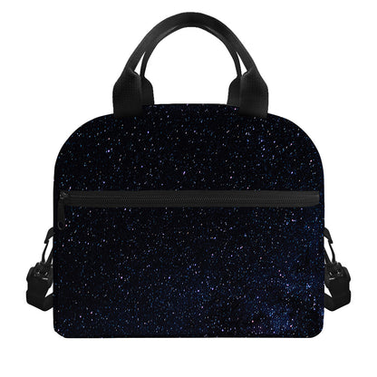Dark Space Print Insulated Lunch Bag
