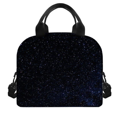 Dark Space Print Insulated Lunch Bag
