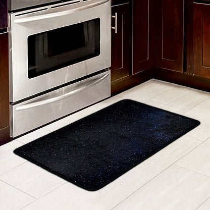 Dark Space Print Kitchen Mat