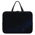 Dark Space Print Laptop Sleeve With Handle
