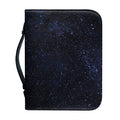Dark Space Print Leather Bible Cover