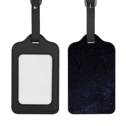 Dark Space Print Luggage Tag