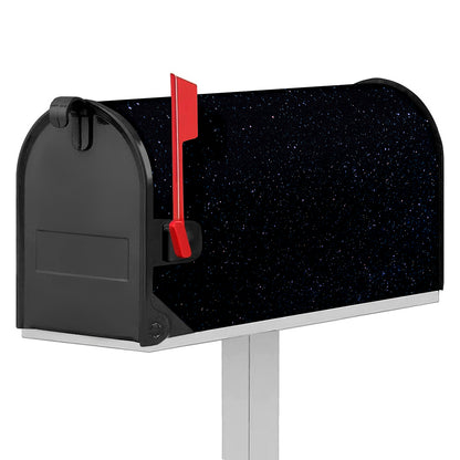 Dark Space Print Mailbox Cover