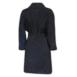 Dark Space Print Men's Bathrobe