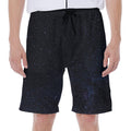 Dark Space Print Men's Beach Shorts