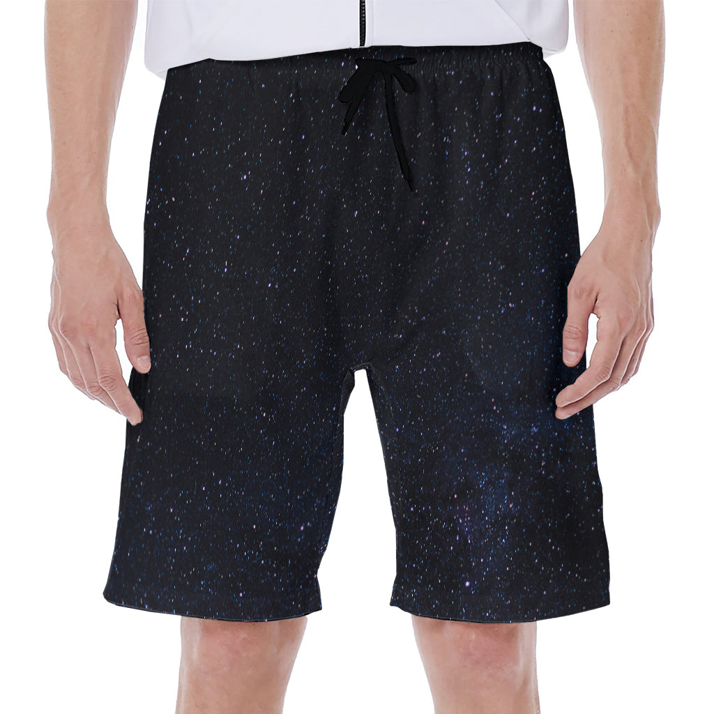 Dark Space Print Men's Beach Shorts