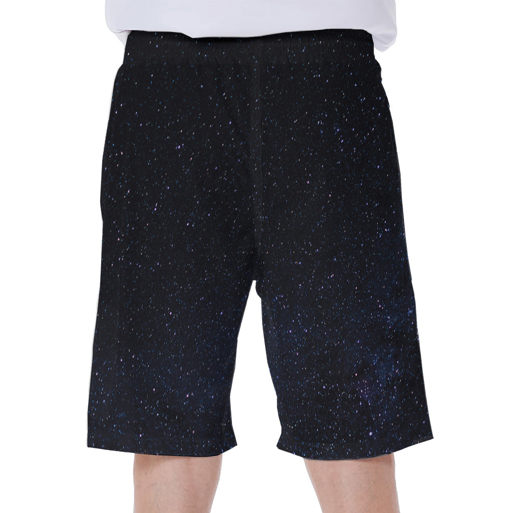 Dark Space Print Men's Beach Shorts