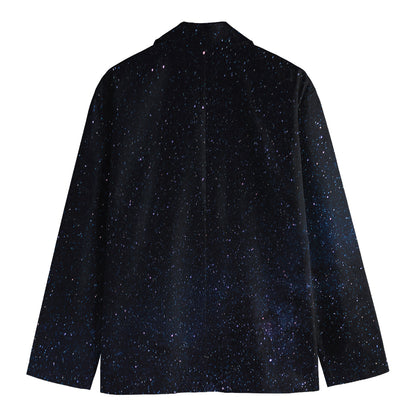 Dark Space Print Men's Blazer