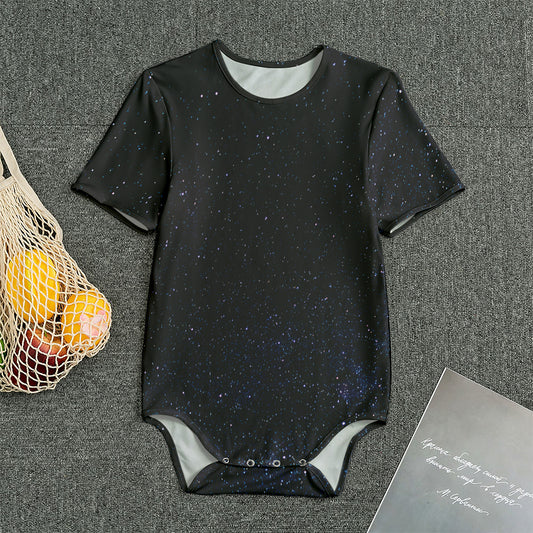 Dark Space Print Men's Bodysuit