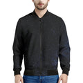 Dark Space Print Men's Bomber Jacket