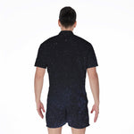 Dark Space Print Men's Rompers