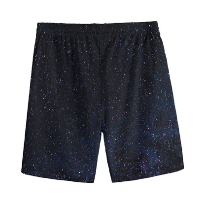 Dark Space Print Men's Sports Shorts
