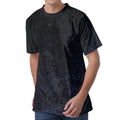 Dark Space Print Men's Velvet T-Shirt