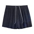 Dark Space Print Mesh Shorts